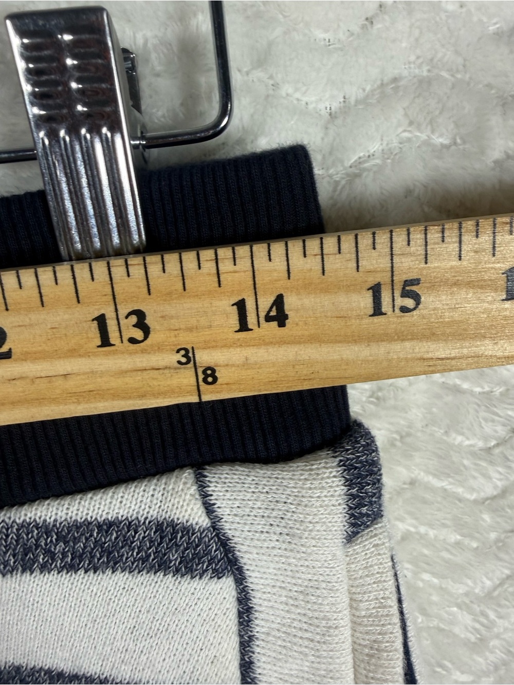Jones New York French Terry Striped Drawstring Skort - Picture 8 of 13